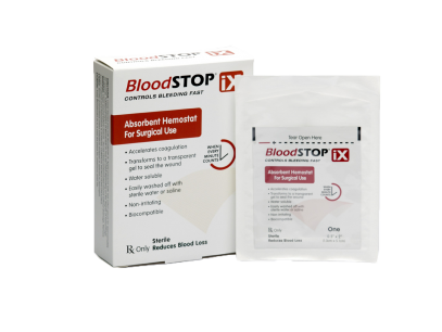 BloodSTOP® iX  wchłanialny opatrunek hemostatyczny