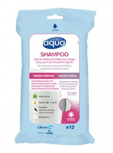 Aqua Shampoo - myjka-rękawica do mycia głowy - op. 12 szt.