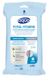 Aqua Total Hygiene myjka-rękawica op. 12 szt. 