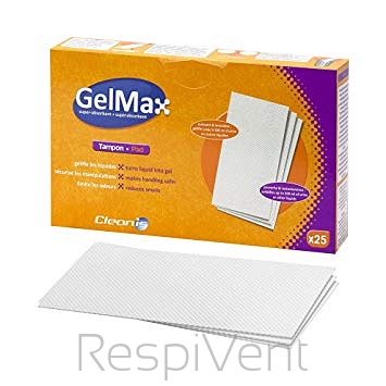 GelMax - wkładka żelująca (absorbent odpadów ciekłych) - opakowanie 25 sztuk