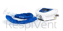 O-Two eAdvantage 01EQ3000 – system analgezji inhalacyjnej N₂O/O₂ z przewodem oddechowym i ustnikiem pacjenta
