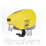 CAREvent CA O-Two, widok przyłącza zasilania gazem